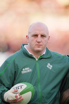 Keith Wood Ireland v Scotland Lansdowne Road Dublin 5 Nations 2000