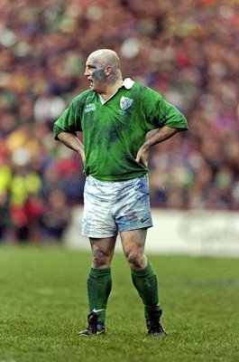 Keith Wood Ireland Rugby Legend v France Five Nations Dublin 1999