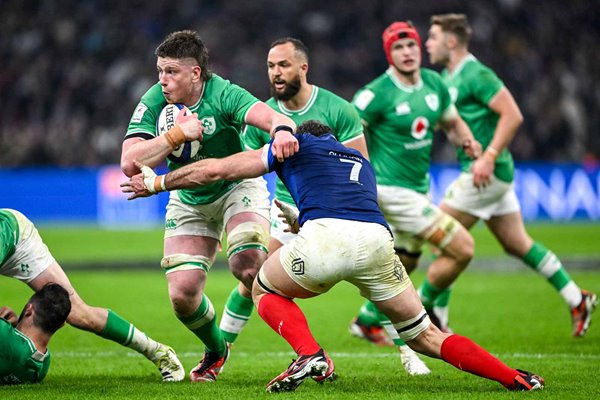 Joe McCarthy Ireland v France Marseille Six Nations 2024