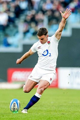 George Ford England penalty kick v Italy Rome Six Nations 2024