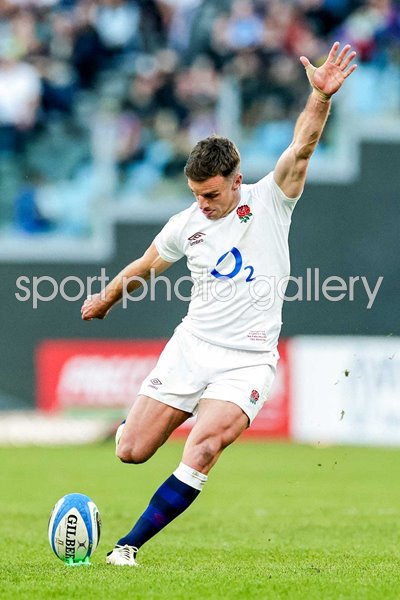 George Ford England penalty kick v Italy Rome Six Nations 2024