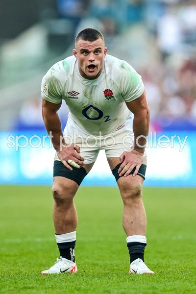 Ben Earl England v Italy Rome Six Nations 2024