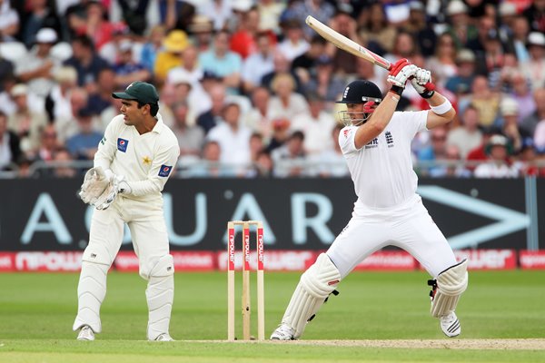 Matt Prior square cuts v Pakistan 2010