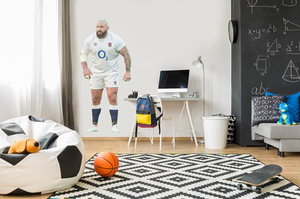 Joe Marler England V Italy Rome Six Nations 2024 Wall Sticker