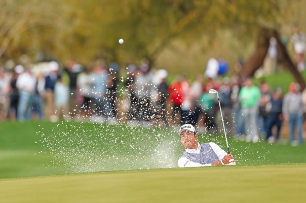 Hideki Matsuyama Japan bunker shot Phoenix Open 2024