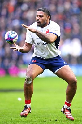 Peato Maivaka France v Scotland Murrayfield Six Nations 2024