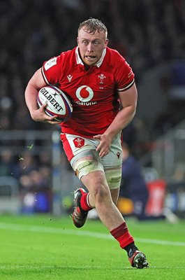 Tommy Reffell Wales v England Twickenham Six Nations 2024