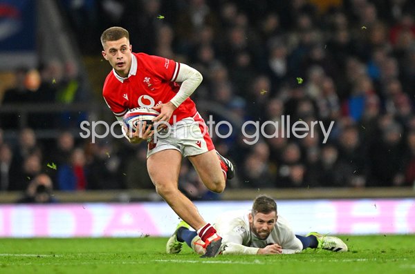 Cameron Winnett Wales v England Twickenham Six Nations 2024