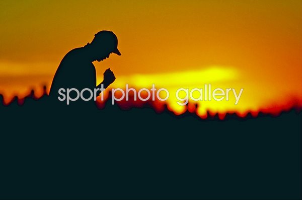 Tiger Woods USA silhouette Phoenix Open TPC Scottsdale 1999