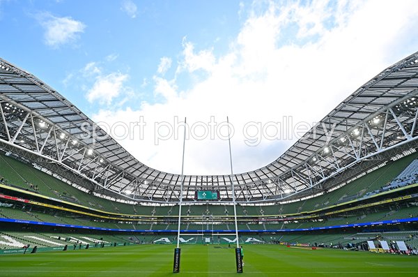Aviva Stadium Dublin Ireland v Wales Six Nations 2024