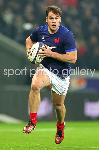 Damian Penaud France v Italy Lille Six Nations 2024