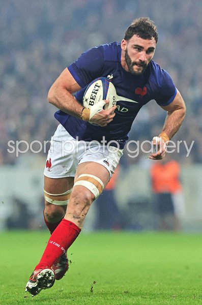 Charles Ollivon France v Italy Lille Six Nations 2024