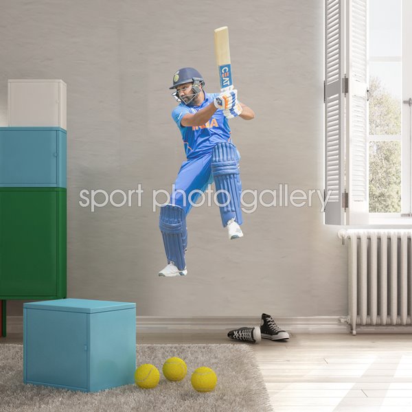 Rohit Sharma India Bats V Australia Kia Oval London 2019 Wall Sticker