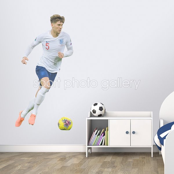 John Stones England V Montenegro Euro 2020 Qualifier Wembley 2019 Wall Sticker