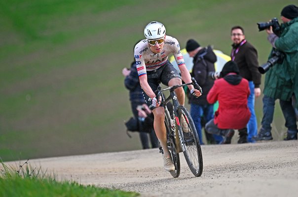 Tadej Pogacar Slovenia & UAE Team Emirates Strade Bianche 2024