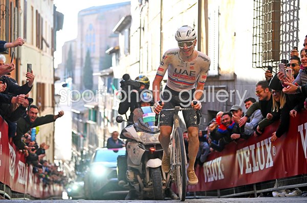 Tadej Pogacar Slovenia dominates to win Strade Bianche 2024
