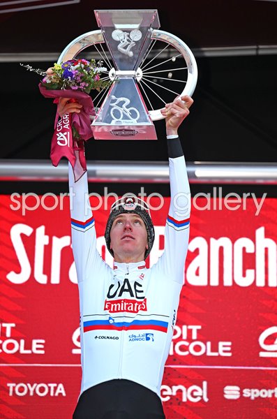 Tadej Pogacar Slovenia wins Strade Bianche 2024