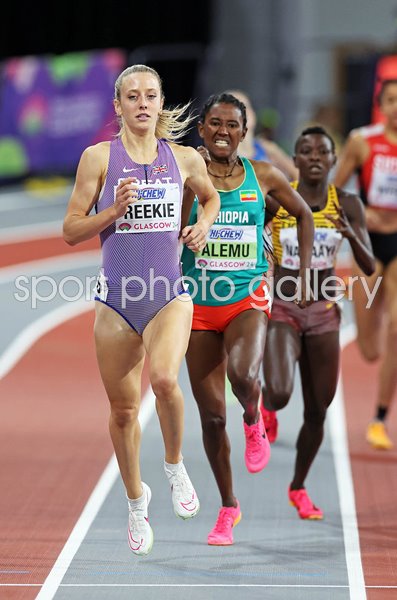 Jemma Reekie Great Britain 800m World Indoor Athletics Glasgow 2024