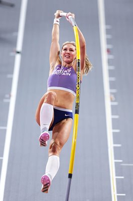 Molly Caudery Great Britain Pole Vault World Indoor Athletics Glasgow 2024 