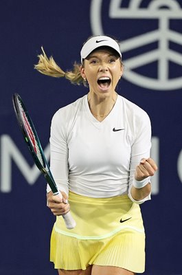 Katie Boulter Great Britain celebrates WTA 500 San Diego Open win 2024