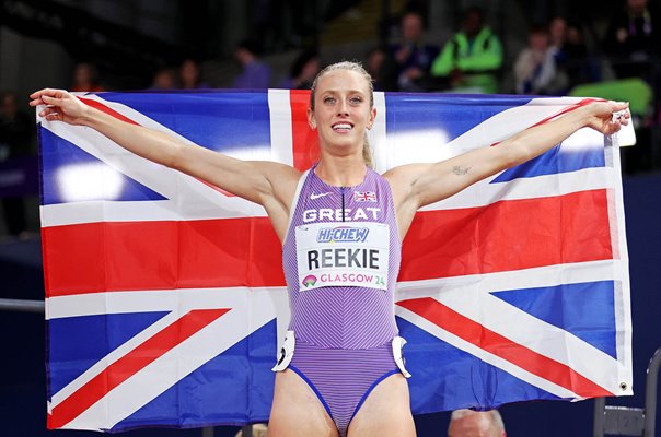 Jemma Reekie Great Britain Silver 800m World Indoor Athletics Glasgow 2024 