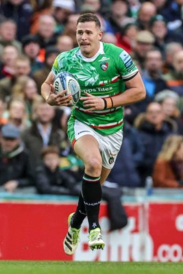 Freddie Steward Leicester Tigers v Northampton Saints Premiership Rugby 2023