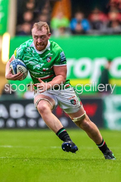 Tommy Reffell Leicester Tigers v Northampton Saints Premiership Rugby 2023