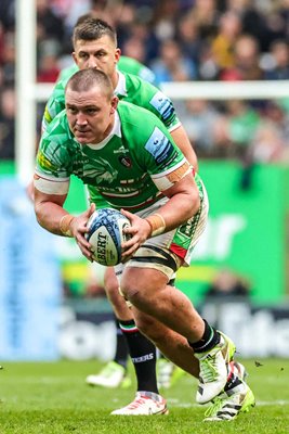 Jasper Wiese Leicester Tigers v Northampton Saints Premiership Welford Road 2023