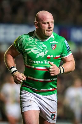Dan Cole Leicester Tigers v Northampton Premiership Rugby Welford Road 2023