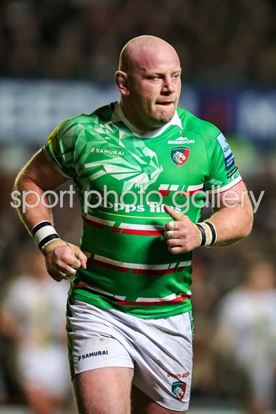 Dan Cole Leicester Tigers v Northampton Premiership Rugby Welford Road 2023