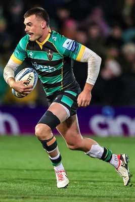 George Furbank Northampton Saints v Harlequins Premiership Franklin's Gardens 2023