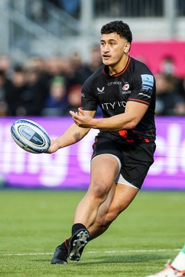 Manu Vunipola Saracens v Newcastle Falcon Premiership Rugby 2024