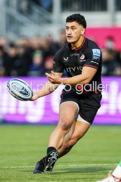 Manu Vunipola Saracens v Newcastle Falcon Premiership Rugby 2024