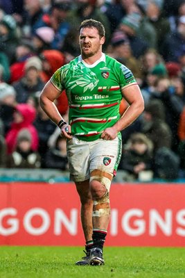 Julian Montoya Leicester Tigers v Bath Premiership Rugby Welford Road 2024