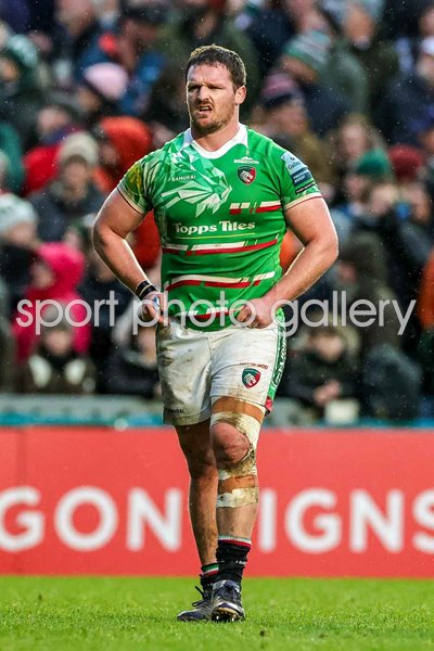Julian Montoya Leicester Tigers v Bath Premiership Rugby Welford Road 2024
