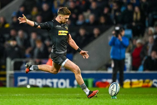 Henry Slade Exeter Chiefs v Northampton Saints Premiership Sandy Park 2024