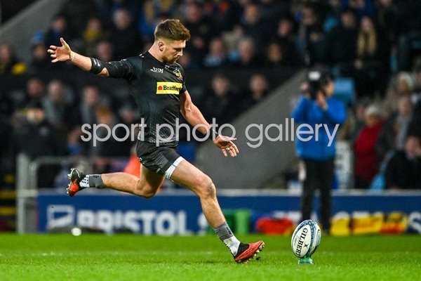 Henry Slade Exeter Chiefs v Northampton Saints Premiership Sandy Park 2024