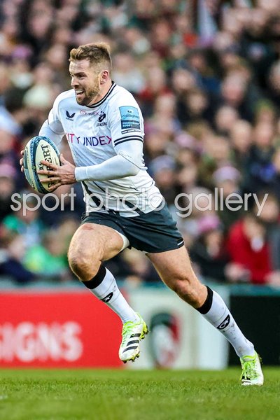 Elliot Daly Saracens v Leicester Tigers Premiership Welford Road 2024