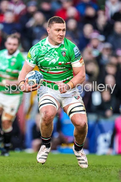 Jasper Wiese Leicester Tigers v Saracens Premiership Welford Road 2024