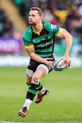 Rory Hutchinson Northampton v Newcastle Premiership Rugby 2024