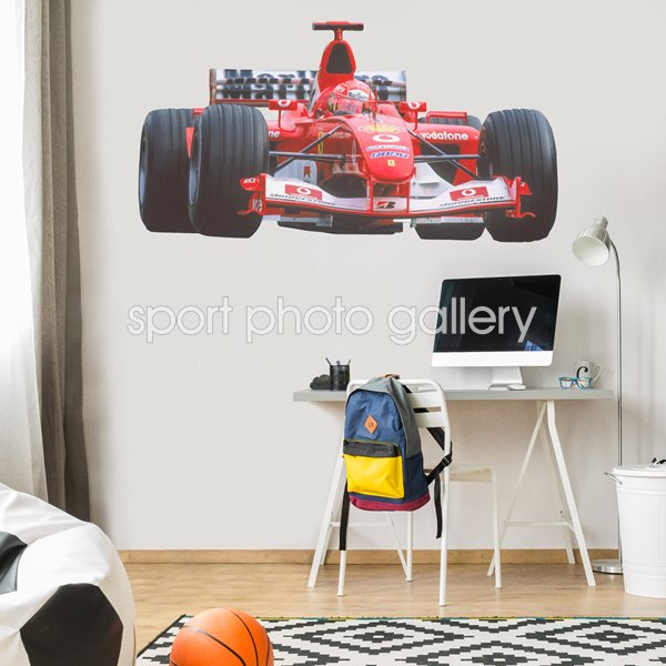 Michael Schumacher Germany & Ferrari Japanese GP Suzuka 2003 Wall Sticker