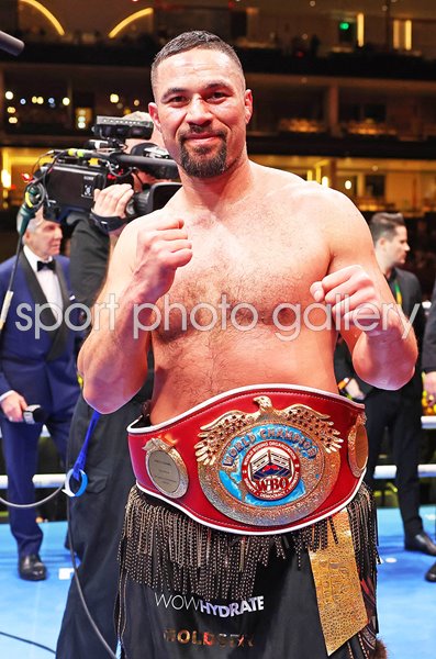 Joseph Parker New Zealand celebrates win v Zhilei Zhang Knockout Chaos Riyadh 2024