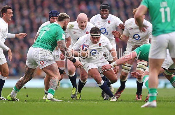 Jamie George England v Dan Sheehan Ireland Six Nationns Twickenham 2024