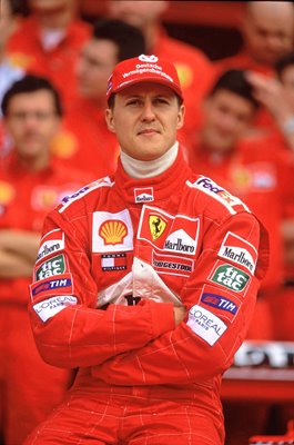 Michael Schumacher Germany & Ferrari Spanish Grand Prix Barcelona 2001