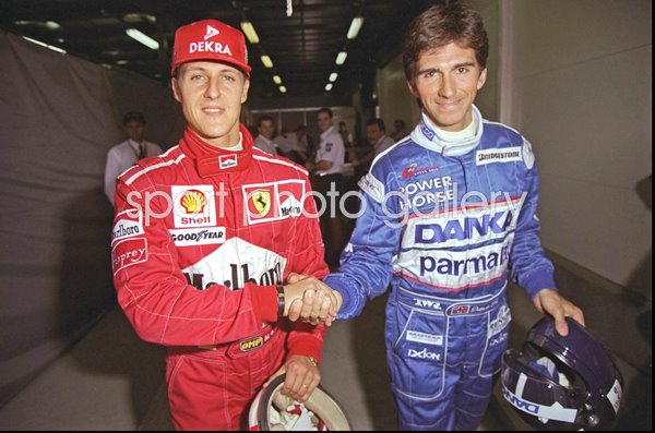 Michael Schumacher & Damon Hill Australian Grand Prix Melbourne 1997