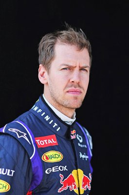 Sebastian Vettel Germany & Red Bull Racing F1 Testing Bahrain 2014