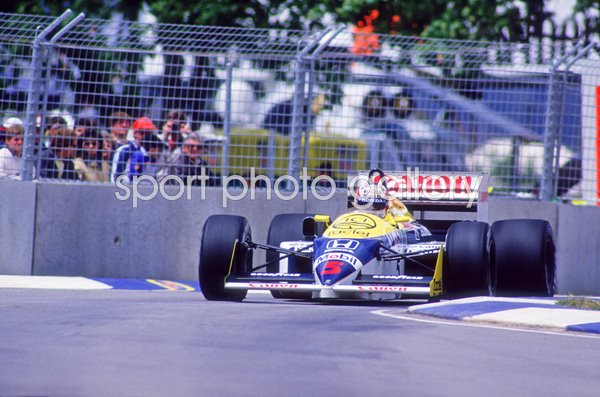 Nigel Mansell Great Britain Williams Australian Grand Prix Adelaide 1986