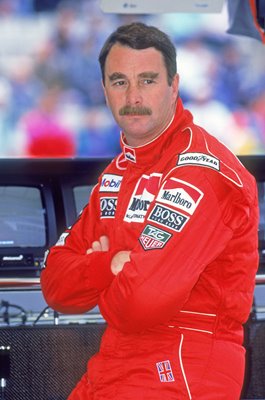 Nigel Mansell Great Britain Ferrari Driver Spanish Grand Prix Barcelona 1995