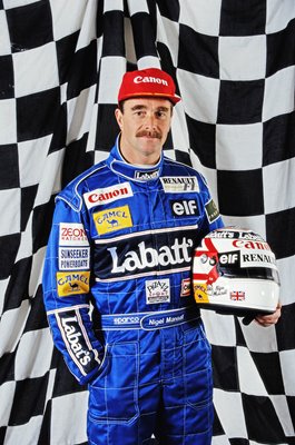 Nigel Mansell Williams Renault Grand Prix testing Silverstone 1992