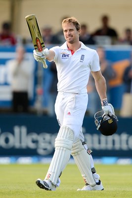 Nick Compton England Century v New Zealand 2013